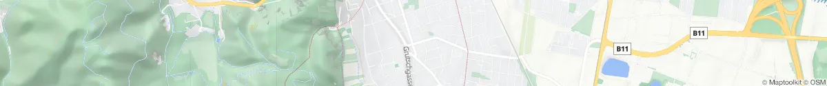 Kartendarstellung des Standorts für Georg Apotheke in 2340 Mödling
